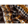 Women's Knitted Jacquard Argyle Winter Scarf